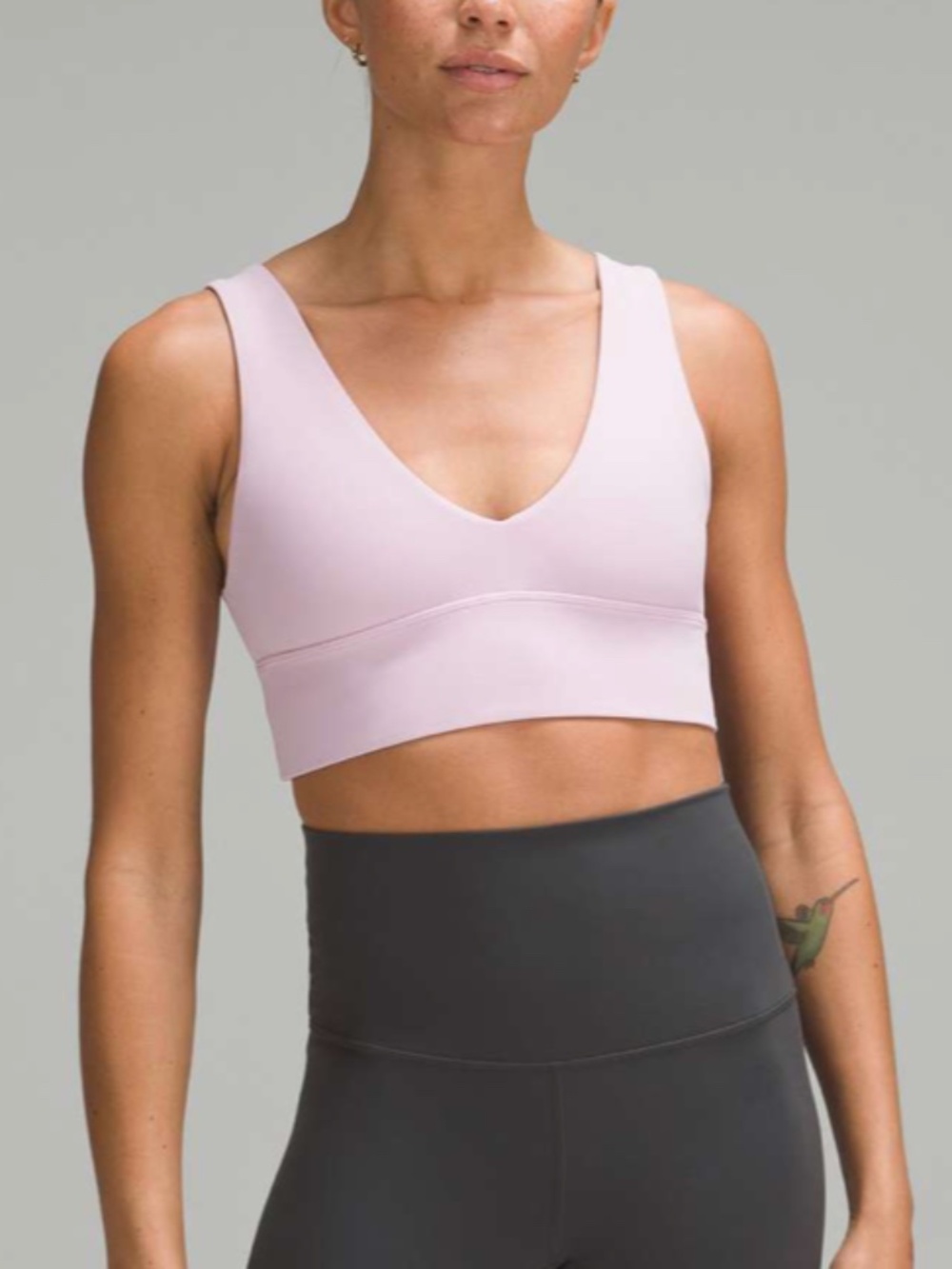 Lululemon Align V-Neck Bra Pink Peony